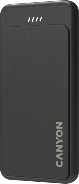 УМБ CANYON OnPower 100 10000 mAh 12W Black (CNS-CPB100B) - Фото 2 УМБ CANYON OnPower 100 10000 mAh 12W Black (CNS-CPB100B) - зображення 2