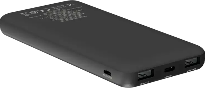 УМБ CANYON OnPower 100 10000 mAh 12W Black (CNS-CPB100B) - Фото 5 УМБ CANYON OnPower 100 10000 mAh 12W Black (CNS-CPB100B) - зображення 5