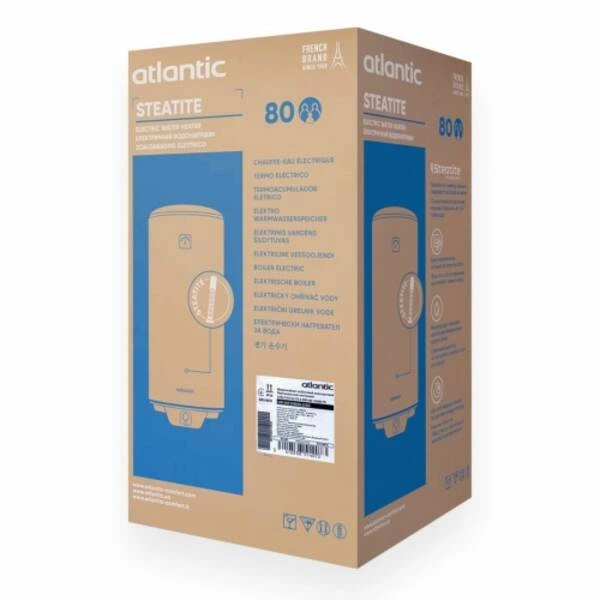 Водонагрівач побутовий електричний Atlantic Steatite Elite VM 080 D400S-2-BC(1500W) 851407 - изображение 8