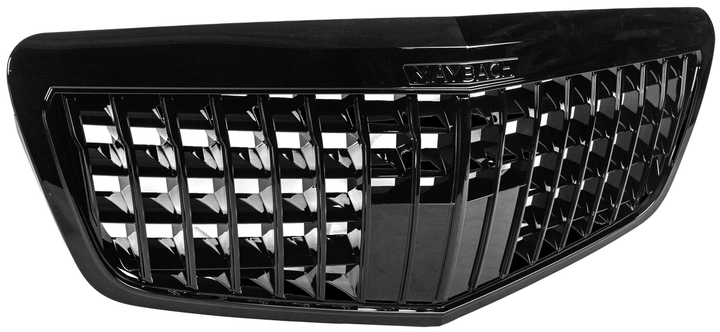 Решетка радиатора Maybach Black для Mercedes S-сlass W221 2005-2013 гг - изображение 4