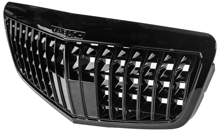 Решетка радиатора Maybach Black для Mercedes S-сlass W221 2005-2013 гг - изображение 5