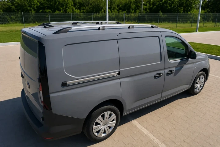 Рейлинги хром стандартная база пластиковые ножки для Volkswagen Caddy 2020- гг - изображение 7