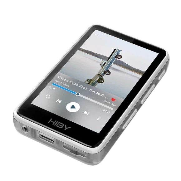 Hi-Fi плеєр HiBy R1 White, CS43131, DSD256, PCM 384 кГц/32 біт, Bluetooth 5.1, Wi-Fi - изображение 2