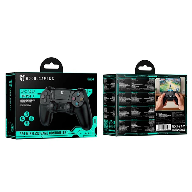 Игровой контроллер HOCO Origin PS4 wireless game controller GA34 |BT4.2, Gyroscope, 8h| - Фото 2 Игровой контроллер HOCO Origin PS4 wireless game controller GA34 |BT4.2, Gyroscope, 8h| - изображение 2