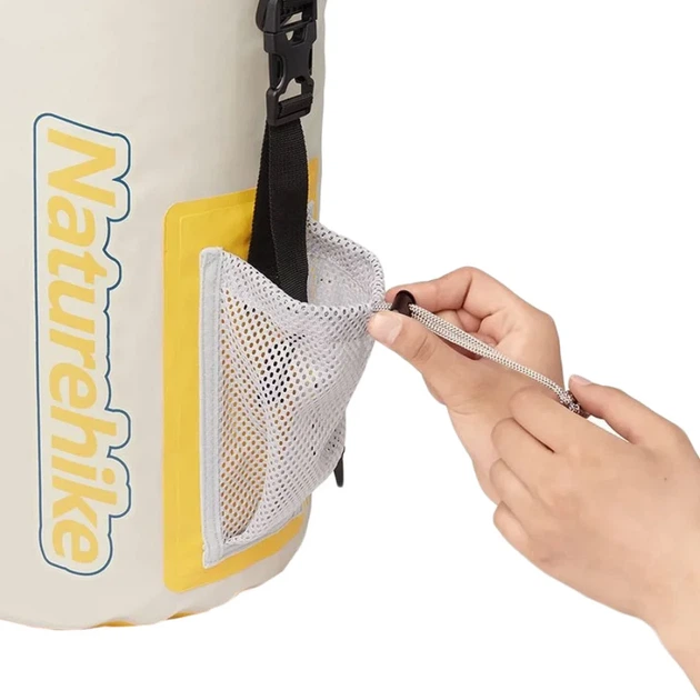 Герморюкзак Naturehike CNK2300BS017 10 Yellow - изображение 2