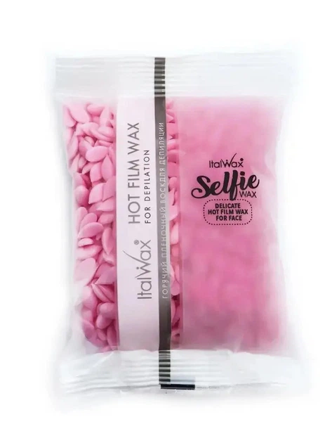 ItalWax Гарячий віск в гранулах для обличчя SELFIE, 100 г - Фото 1 ItalWax Гарячий віск в гранулах для обличчя SELFIE, 100 г - изображение 1