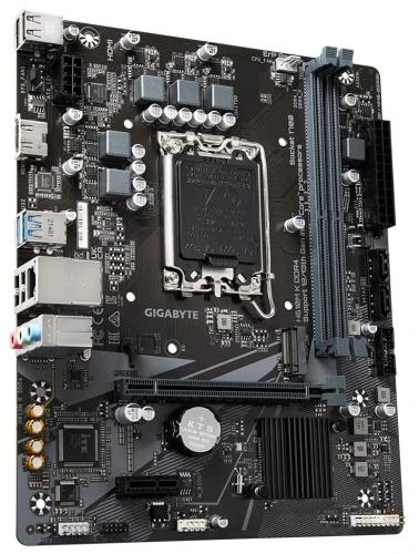 Мат.плата LGA1700, Gigabyte H610M K DDR4, H610, 2xDDR4, Int.Video(CPU), 2xSATA3, 1xM.2, 1xPCI-E 16x 4.0, 1xPCI-E 1x 3.0, ALC997, GLan, 4xUSB3.2/6xUSB2.0, HDMI, MicroATX - изображение 3