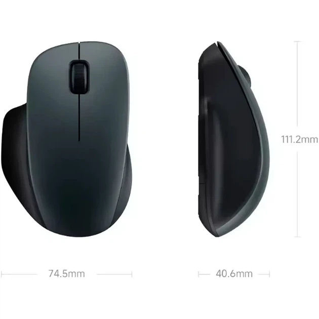 Bluetooth миша Xiaomi Wireless Mouse Comfort Edition (BHR9359GL) Black UA - Фото 7 Bluetooth миша Xiaomi Wireless Mouse Comfort Edition (BHR9359GL) Black UA - изображение 7