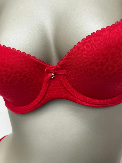 Бюстгальтер із push-up 9481 Balaloum червоний 75 В - Фото 5 Бюстгальтер із push-up 9481 Balaloum червоний 75 В - изображение 5