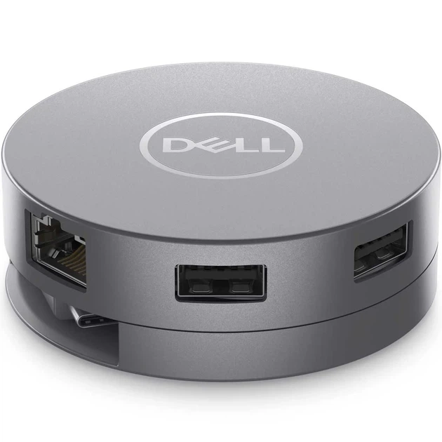 Порт-реплікатор DELL DA305 6-in-1 USB-C Multiport Adapter (470-AFKL) - Фото 1 Порт-реплікатор DELL DA305 6-in-1 USB-C Multiport Adapter (470-AFKL) - изображение 1