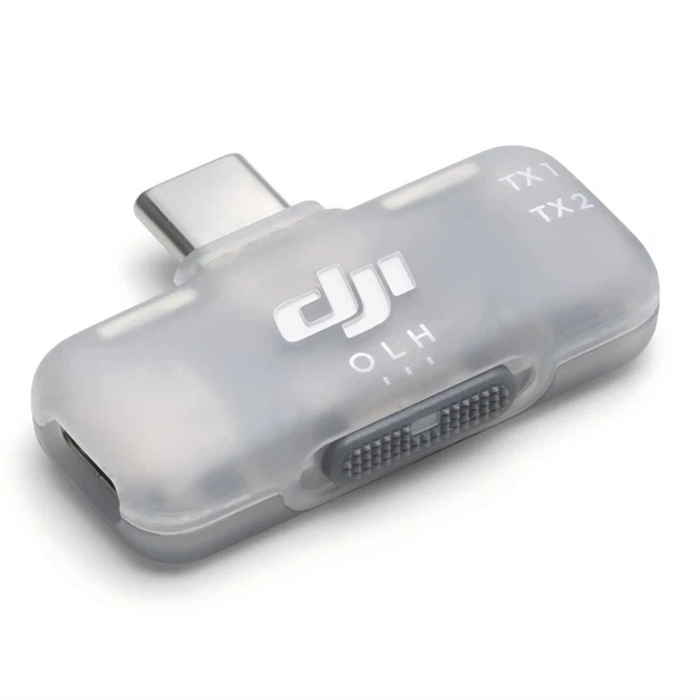 Ресивер для DJI Mic Mini / Mic 2 / Mic 3 — универсальный аудиоадаптер (Series Mobile Receiver) - Фото 4 Ресивер для DJI Mic Mini / Mic 2 / Mic 3 — универсальный аудиоадаптер (Series Mobile Receiver) - изображение 4