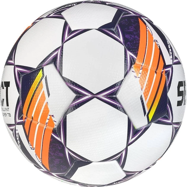 М'яч футбол Select Brillant Super FIFA TB v24 №5 білий-фіолетовий 361598-009 (Оригінал) - Фото 3 М'яч футбол Select Brillant Super FIFA TB v24 №5 білий-фіолетовий 361598-009 (Оригінал) - зображення 3