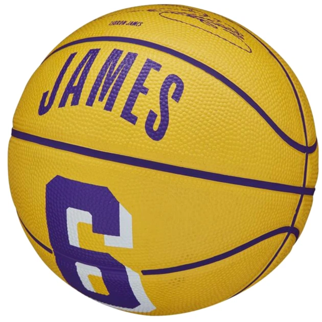 Мяч баскетбольный Wilson NBA PLAYER ICON MINI BSKT LEBRON размер 3 WZ4007201XB3 (Орригинал) - изображение 3