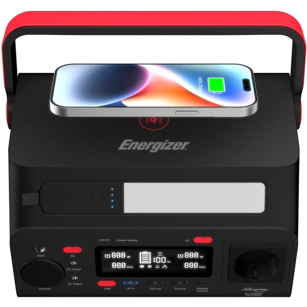 Зарядная станция Energizer PPS300W2 300 Вт Li-ion быстрая зарядка Power Delivery до 60 Вт - изображение 5