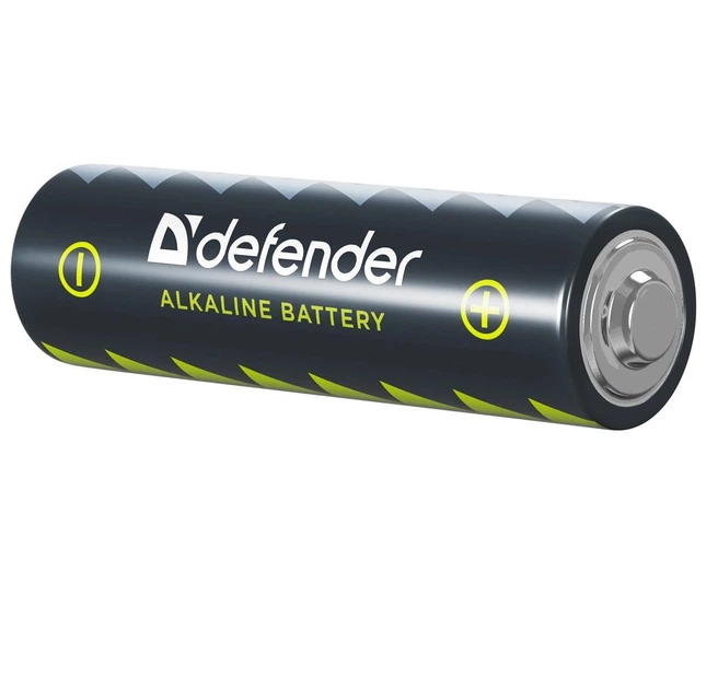 Батарейка AA Defender LR06 Alkaline 1.5V щелочная в упаковке 4 шт (56011) - изображение 3