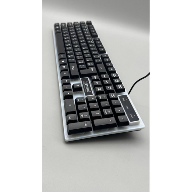 Проводная клавиатура с подсветкой XSTRIKE X-1080 RGB USB с подсветкой - изображение 3
