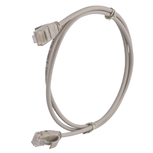 Патч-корд U/UTP cat 6a 28AWG LSZH 2м для подключения сетевого оборудования Серый - изображение 2