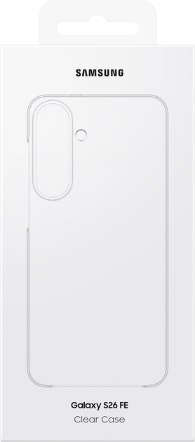 Чехол для смартфона Samsung Galaxy S26 FE Clear Transparent (EF-QS741CTEGWW) - изображение 6