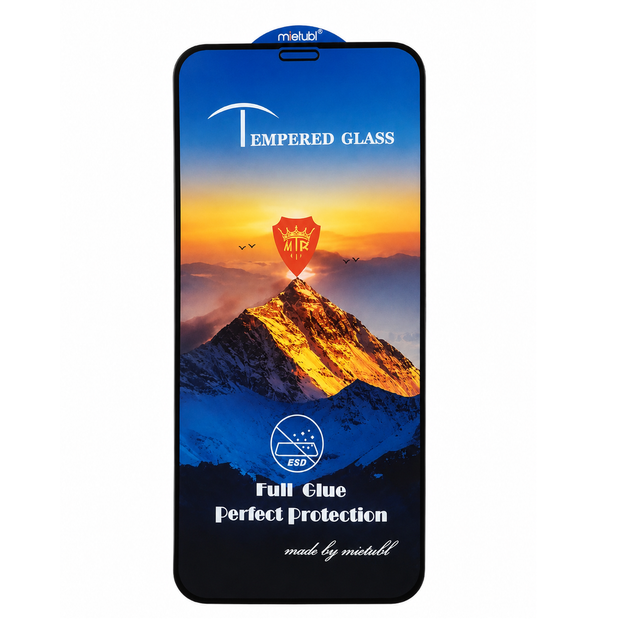Защитное стекло Mietubl для iPhone 11 Pro ESD AntiStatic Full Glue с черной рамкой - Фото 2 Защитное стекло Mietubl для iPhone 11 Pro ESD AntiStatic Full Glue с черной рамкой - изображение 2