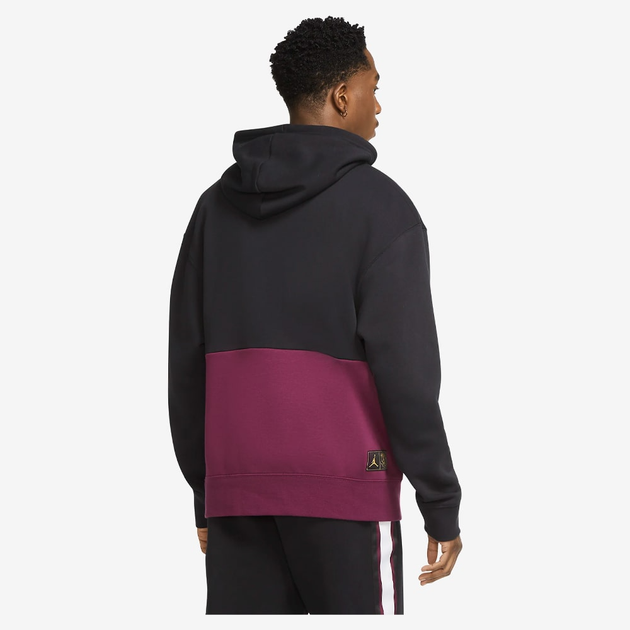 Худи Air Jordan PSG Paris Saint-Germain Fleece Pullover Hoodie «Bordeaux» CK9773-010 (размер S) - изображение 2
