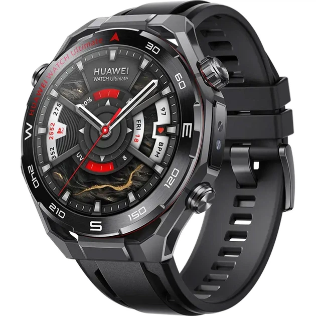 Смарт-годинник Huawei Watch Ultimate 2 Black (55020GBB) - Фото 1 Смарт-годинник Huawei Watch Ultimate 2 Black (55020GBB) - зображення 1