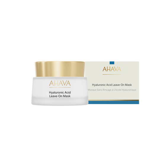 Незмивна маска для обличчя з гіалуроновою кислотою Ahava Hyaluronic Acid Leave On Mask 50 мл (697045162048) - Фото 1 Незмивна маска для обличчя з гіалуроновою кислотою Ahava Hyaluronic Acid Leave On Mask 50 мл (697045162048) - изображение 1
