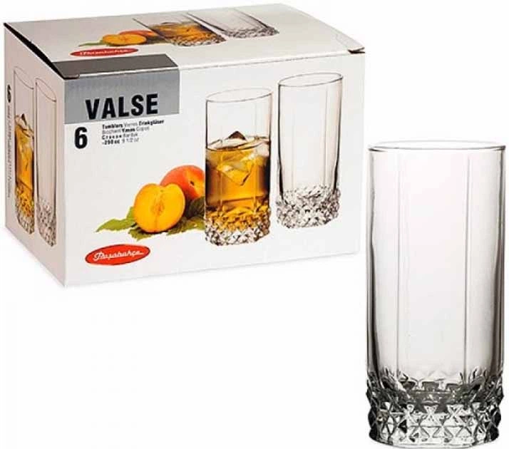 Набір стаканів Pasabahce Valse 275 мл 6 шт 42942 - Фото 3 Набір стаканів Pasabahce Valse 275 мл 6 шт 42942 - зображення 3