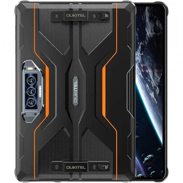 Планшет Oukitel RT8 6GB/256GB с держателем Orange - изображение 3