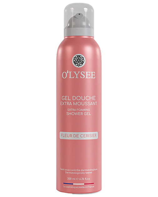 Гель-піна для душа з ароматом квітучої вишні O'lysee Extra Foaming Shower Gel Fleur De Cerisier 200 мл - Фото 1 Гель-піна для душа з ароматом квітучої вишні O'lysee Extra Foaming Shower Gel Fleur De Cerisier 200 мл - изображение 1