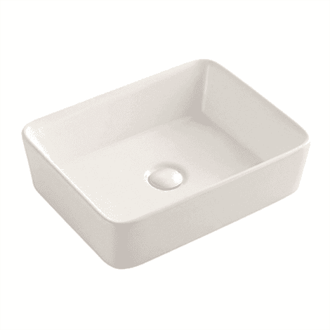 Умывальник накладной керамический Mixxus Premium Quadro-0101 475x370x140mm (MP6487) - изображение 2