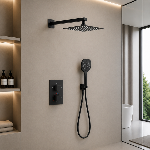 Душевая система Globus Lux SMART GLM-405-BB-TT - Фото 1 Душевая система Globus Lux SMART GLM-405-BB-TT - зображення 1