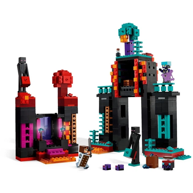 Конструктор LEGO Minecraft Вежа Ендермена 867 деталей (21279) - зображення 5