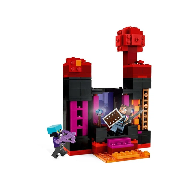 Конструктор LEGO Minecraft Вежа Ендермена 867 деталей (21279) - зображення 8