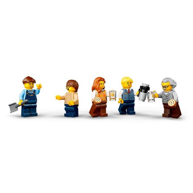 Конструктор LEGO City Старовинний паровоз 575 деталей (60511-) - зображення 5