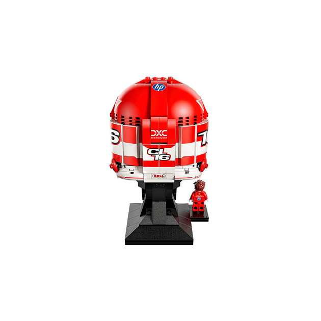Конструктор LEGO Editions Шлем Шарля Леклера из команды Scuderia Ferrari HP 886 деталей (43014) - изображение 5
