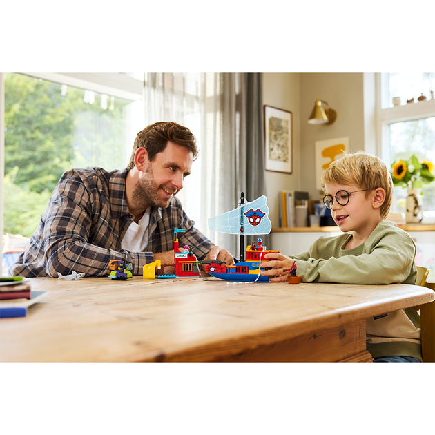 Конструктор LEGO Marvel Spidey Піратський корабель команди Павука 201 деталь (11208-) - зображення 5