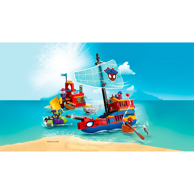 Конструктор LEGO Marvel Spidey Піратський корабель команди Павука 201 деталь (11208-) - зображення 7