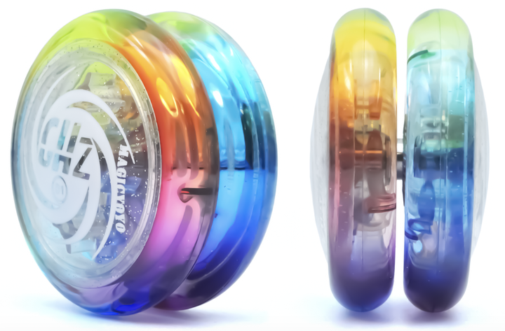 Йо-йо Magicyoyo D1 Trans tripple Fade Glitter caps - изображение 3