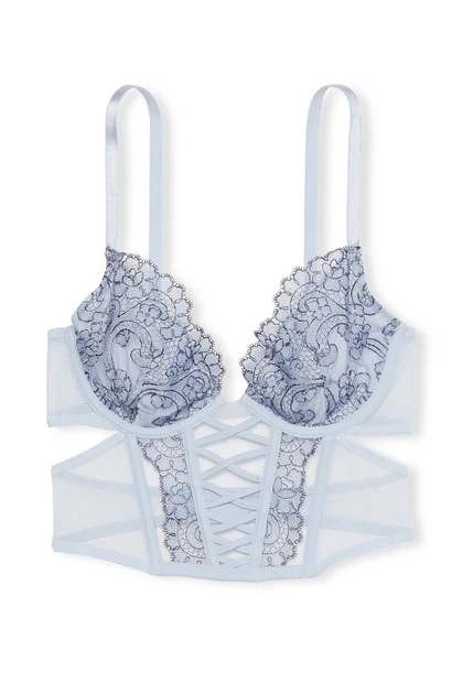 Бюстгальтер с мягкой чашкой Victoria's Secret 46(L) Голубой (155661) - изображение 2