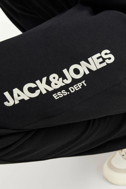 Брюки для спорта Jack & Jones 48(M) Черный (155603) - Фото 2 Брюки для спорта Jack & Jones 48(M) Черный (155603) - изображение 2