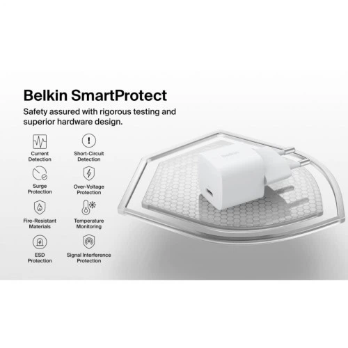 Зарядное устройство Belkin USB-C PD25W PPS white (WCA012KQWH) Belkin WCA012KQWH 1069079 - изображение 7