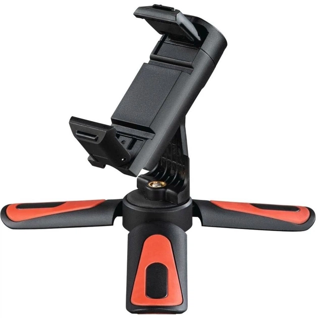 Набір блогера Hama Smartphone Tripod Pocket II Rota black (00004649) - зображення 5