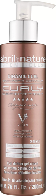 Гель-крем сильної фіксації для кучерявого волосся, 200 мл Dinamic Curl CURLY DEFINITION Abril et Nature - Фото 1 Гель-крем сильної фіксації для кучерявого волосся, 200 мл Dinamic Curl CURLY DEFINITION Abril et Nature - зображення 1