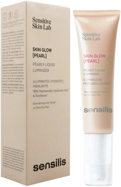 Хайлайтер для обличчя Sensilis Skin Glow Pearl 30 мл - Фото 1 Хайлайтер для обличчя Sensilis Skin Glow Pearl 30 мл - изображение 1