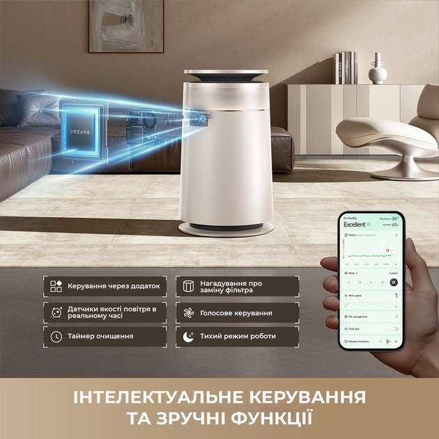Очищувач повітря Dreame FP10 - зображення 4