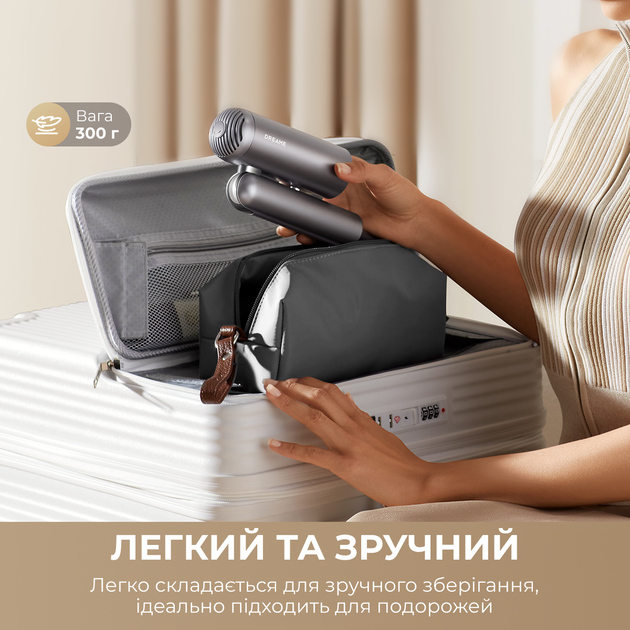 Фен-стайлер Dreame Pocket Pro 5in1 Titanium (AHD51PRO_T5) - зображення 5