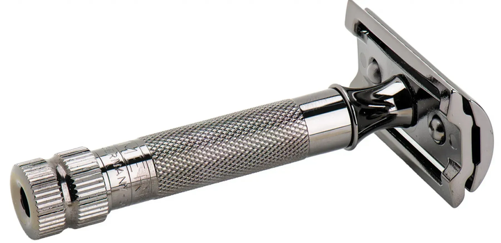 Бритва Т-подібна Merkur Closed Comb 34C HD Metallic Grey - Фото 3 Бритва Т-подібна Merkur Closed Comb 34C HD Metallic Grey - изображение 3