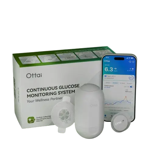 Сенсор Ottai Гипоаллергенная версия Система мониторинга глюкозы Ottai Hypoallergenic Version CGM - изображение 2