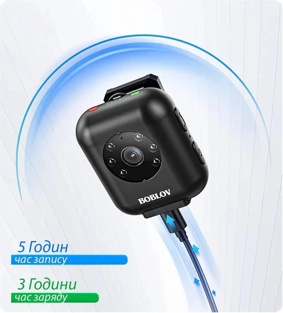 Мини боди камера BOBLOV W4 - Фото 6 Мини боди камера BOBLOV W4 - изображение 6