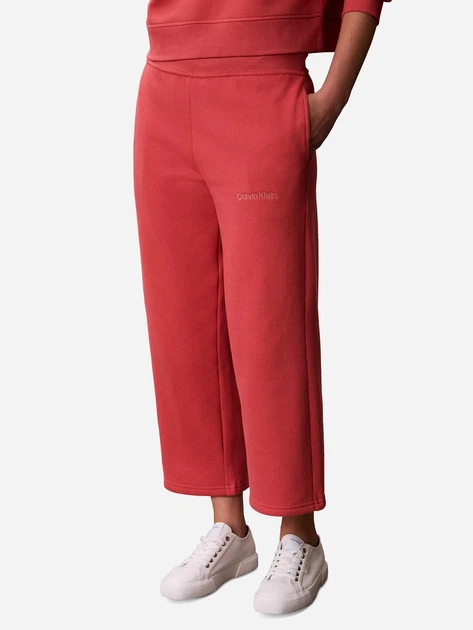 Спортивный костюм женский на флисе Calvin Klein 827365554 XS Розовый (1161800055) - изображение 4